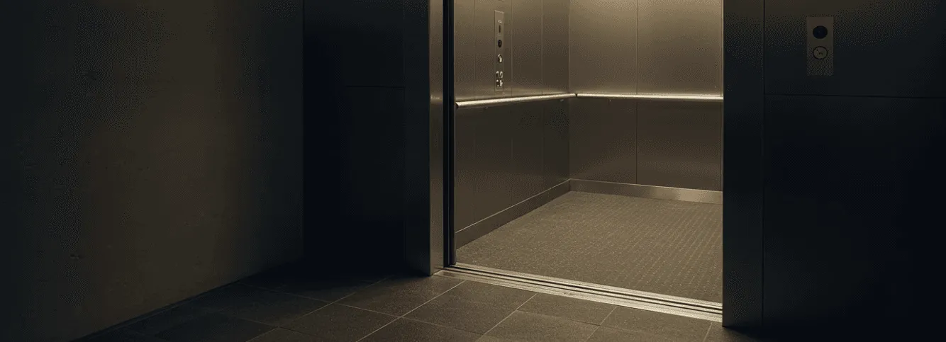 Σύγχρονος θάλαμος ανελκυστήρα Plexidas Elevators